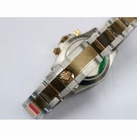 Rolex Daytona 116523 YG Plated 904L SS Black Dial TT Bracelet A4130 GMF