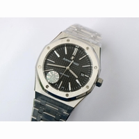 Royal Oak 41mm 15400 White & Black & Blue Dial Bracelet JF A3120 V5