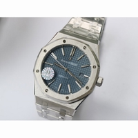 Royal Oak 41mm 15400 White & Black & Blue Dial Bracelet JF A3120 V5