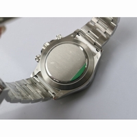 Rolex Daytona 116506 904L SS Ice Blue Dial Lume Markers Bracelet A4130 Super Clone ARF V2