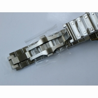 Santos de Cartier 40mm 2018 White Dial SmartLinks Bracelet Free Leather Strap MIYOTA 9015 GF