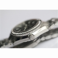 Planet Ocean Professional 42mm Diamond Bezel Black Dial Bracelet V6F A8500