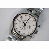 Tag Carrera 1887 Chrono Numeral Dial SS/SS *3 Colors*