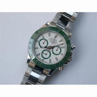 Rolex Daytona 116500LV Green Ceramic White Dial Bracelet BP A4130
