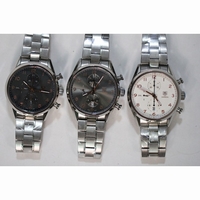 Tag Carrera 1887 Chrono Numeral Dial SS/SS *3 Colors*