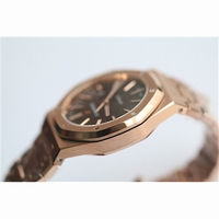 Royal Oak 41mm 15400 RG Black Dial Bracelet JF A3120 V5