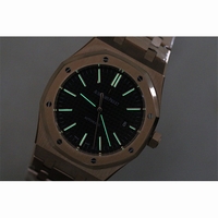 Royal Oak 41mm 15400 RG Black Dial Bracelet JF A3120 V5