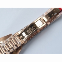 Rolex Day-Date 40mm RG Crystal&Diamond Bezel Diamond Dial Bracelet BP A2836