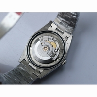Rolex Day-Date 40mm SS Crystal&Diamond Bezel Crystal Marker Diamond Dial Bracelet BP A2836