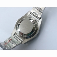 Rolex Milgauss 116400 904L SS Blue Dial Bracelet DJF A2836 Real Green Sapphire Crystal