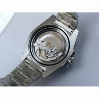 GMT-Master II 116710LN 904L Black Ceramic Bezel Black Dial Bracelet GMF A2836
