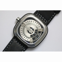 SevenFriday M1-1 Silver Dial Leather Miyota 8215
