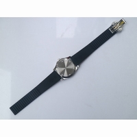 Aquanaut 5067A Diamond Bezel Black Textured Dial Black Rubber Strap AE23 JJF