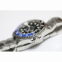Rolex GMT Master II 116710 BLNR Black/Blue with real ceramic bezel A2813