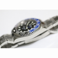 Rolex GMT Master II 116710 BLNR Black/Blue with real ceramic bezel A2813