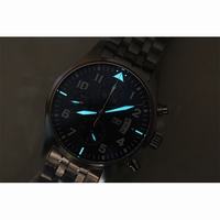 IWC Pilot Chrono 377706 "Le Petit Prince" Blue Dial Bracelet ZF A7750
