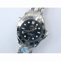 Seamaster Diver 300M 2018 Black & Blue & Grey Dial Blue Ceramic Bezel Bracelet SUNF A8800 Free Nylon Strap