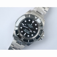 Sea-Dweller DeepSea 116660 904L SS Case Black Dial Bracelet SH3135 ARF V2