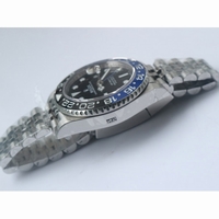 Rolex GMT-Master II 126710BLNR Black/Blue Ceramic Bezel Black Dial Jubilee Bracelet BP A2836