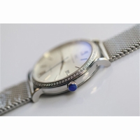 IWC Portofino Automatic Diamond Bezel White Dial Mesh Bracelet MK A2892