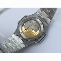 Nautilus Jumbo 5711 Super Replication White Textured Dial Bracelet PPF324