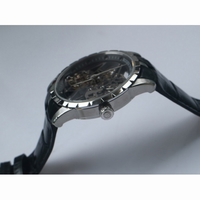 Excalibur Rddbex0393 Tourbillon Skeleton Dial Black Leather Strap A2136 JBF