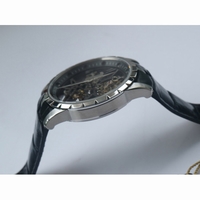 Excalibur Rddbex0393 Tourbillon Skeleton Dial Black Leather Strap A2136 JBF