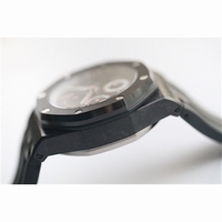 Royal Oak Offshore "GINZA" Forged Carbon Rubber JF A3126 Free Leather Strap