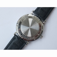 IWC Portofino Automatic White Dial Black Leather Strap AF A2892