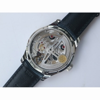Portuguese Real PR Real Annual Calendar IW503503 White Dial Blue Markers Blue Leather Strap ZF A52850