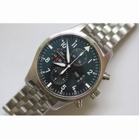 IWC Pilot Chrono 3777 1:1 Best Edition Black
