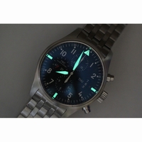 IWC Pilot Chrono 3777 1:1 Best Edition Black