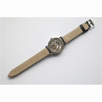Color Dreams Tourbillon Diamond Bezel Black Croco Leather