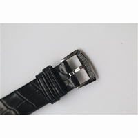 Color Dreams Tourbillon Diamond Bezel Black Croco Leather