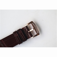 Color Dreams Tourbillon RG Diamond Bezel Brown Croco Leather