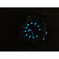 GMT-Master II 126710 BLRO 904L Steel Black Dial Jubilee Bracelet A2836 GMF V2