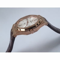 Royal Oak 41mm 15400 RG White & Black Dial BrownLeather JF A3120 V5