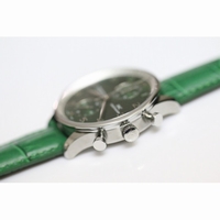 IWC Portuguese Chrono Green SS Leather A7750