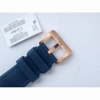 Calibre De Cartier Diver RG Blue Bezel Blue Rubber Strap JF A23J