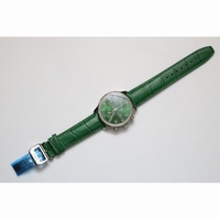 IWC Portuguese Chrono Green SS Leather A7750