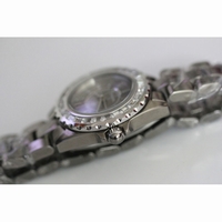 J12 Chromatic Ladies Ceramic Diamond Grey Quartz