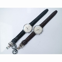 Portofino IW391001 White Dial Silver Markers Leather Strap ZF A7750