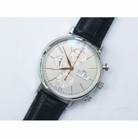 Portofino IW391022 White Dial RG Markers Leather Strap ZF A7750