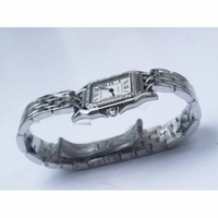 Panthre Secrete Ladies Diamond Bezel White Dial Bracelet Ronda Quartz GF