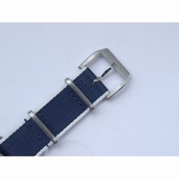 IWC Mark XVIII IW327006 Titanium Grand Black Dial Blue Nylon Strap A35111 Free Leather Strap M+F