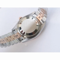 Rolex DateJust 36mm RG/SS Diamond Bezel And Markers White MOP Dial Bracelet BP A2836