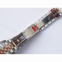 Rolex DateJust 36mm RG/SS Diamond Bezel And Markers White MOP Dial Bracelet BP A2836