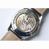 JLC Master Control Black Dial Leather MIYOTA 9015