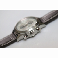 IWC SpitFire Chrono Doppel 371806 White Leather Quartz