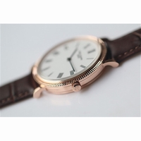Calatrava Automatic RG White Dial Brown Leather SF A240